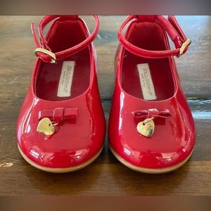 Dolce & Gabbana patent leather mary jane ballet flats